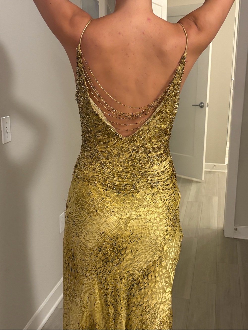 Insane Sue Wong Vintage Beaded dress - Picture 2 of 8
